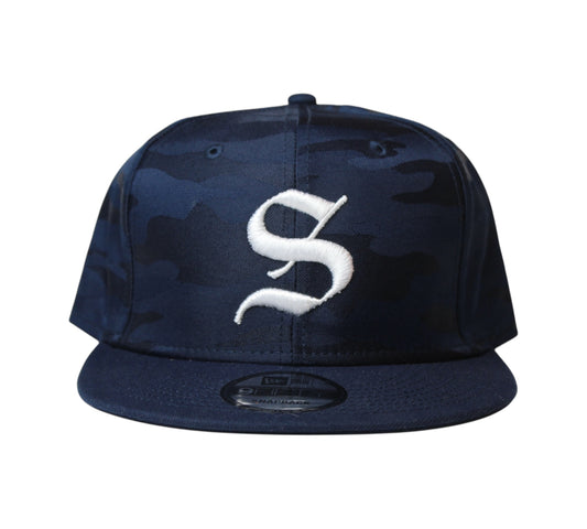 S baseball snapback