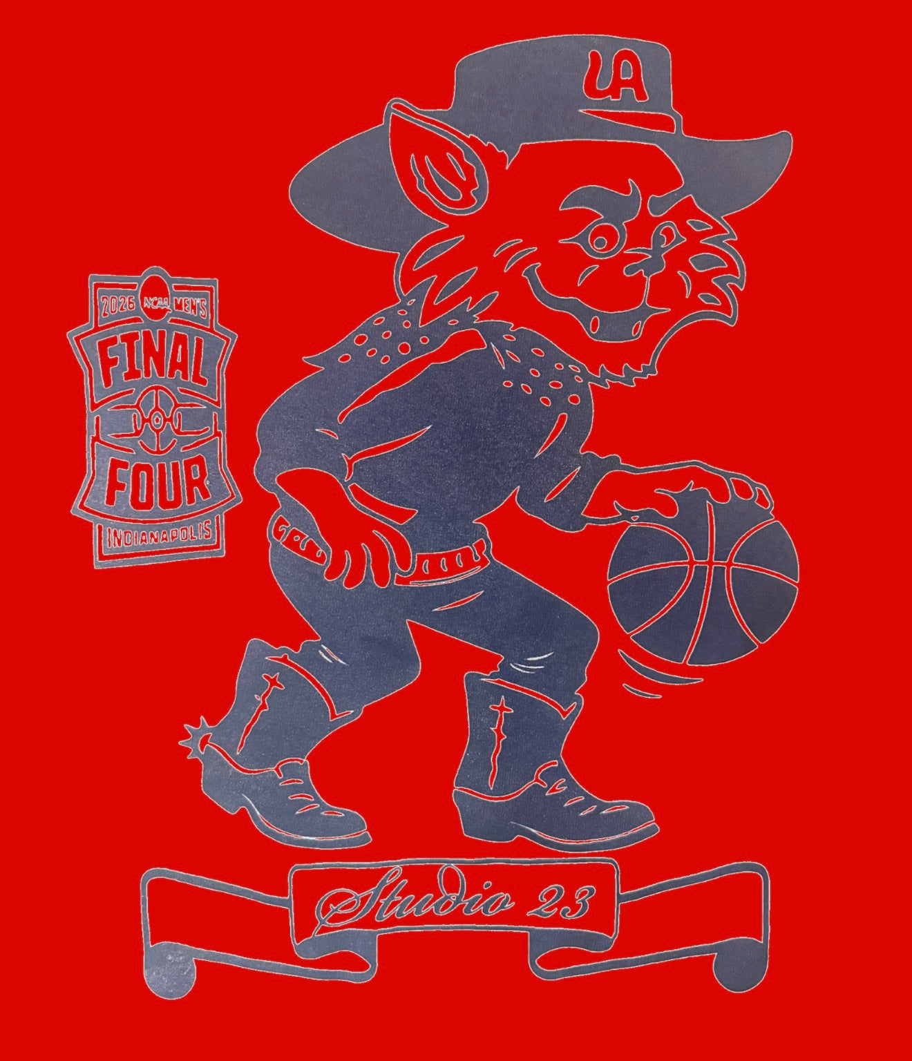 FINAL 4 TEEEE BEAR DOWNNNNNN IN RED